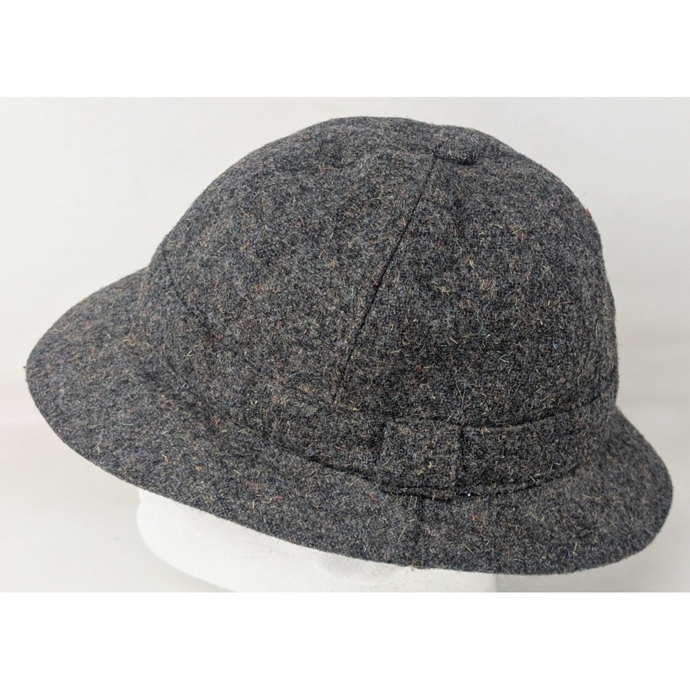 Vintage Dunn & Co Tweed Trilby Fedora Walking Hat Made In England Size 7 / 57